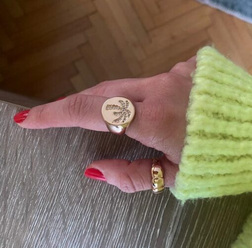 Palm Rings Gold 3